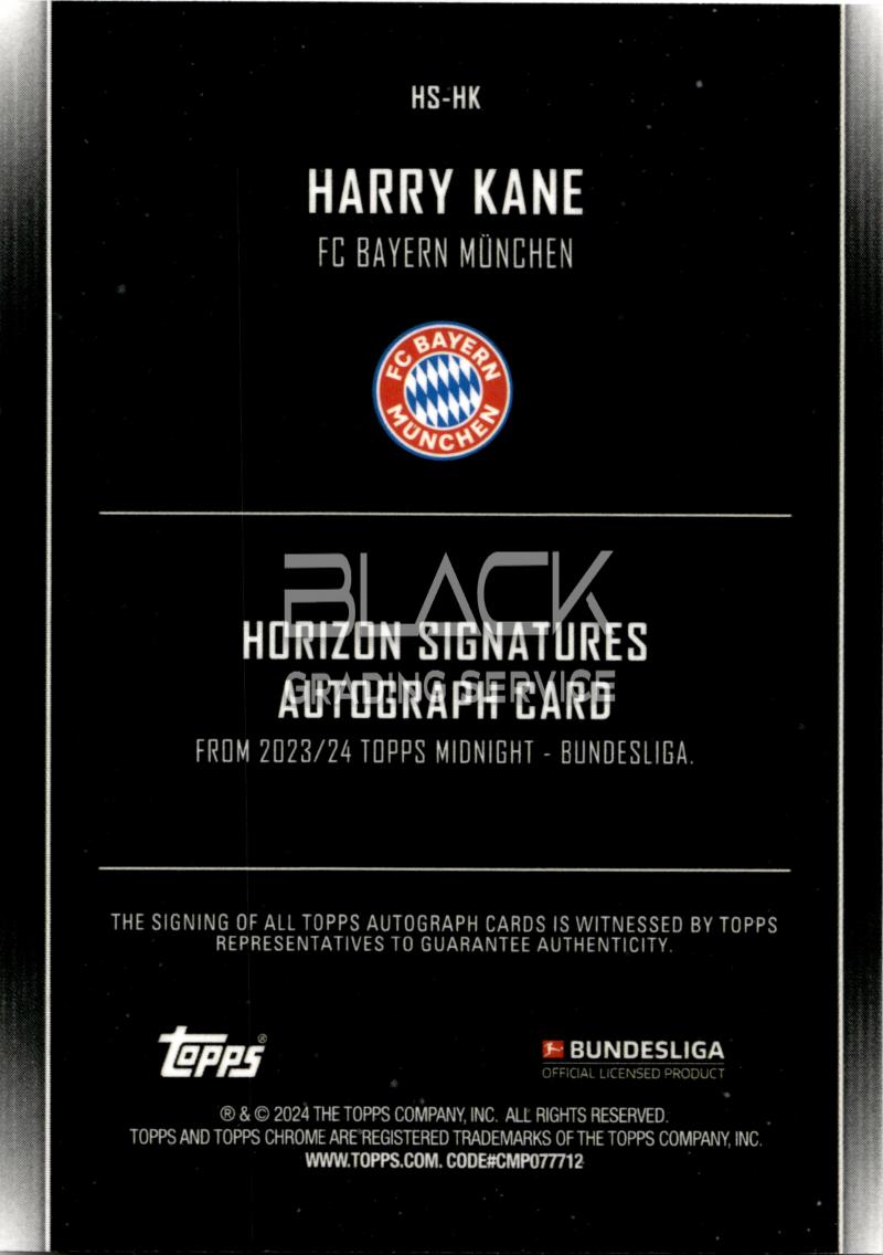 Back - Topps Midnight Bundesliga