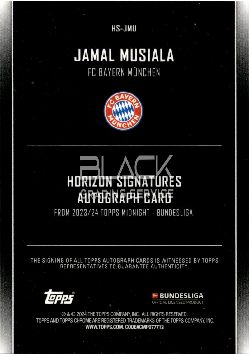 Back - Topps Midnight Bundesliga