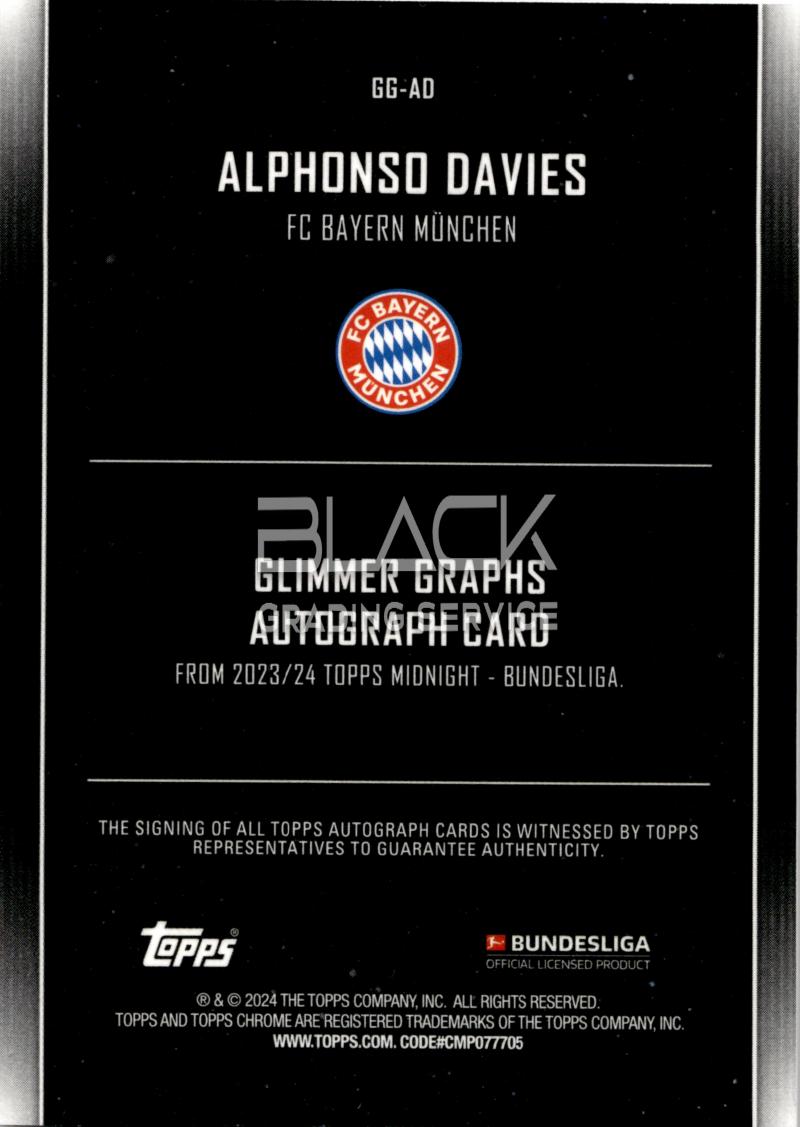 Back - Topps Midnight Bundesliga