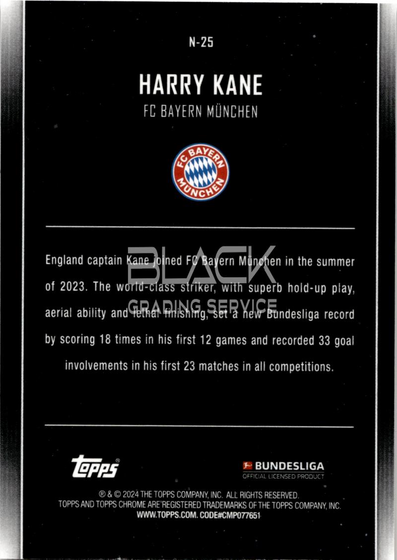 Back - Topps Midnight Bundesliga
