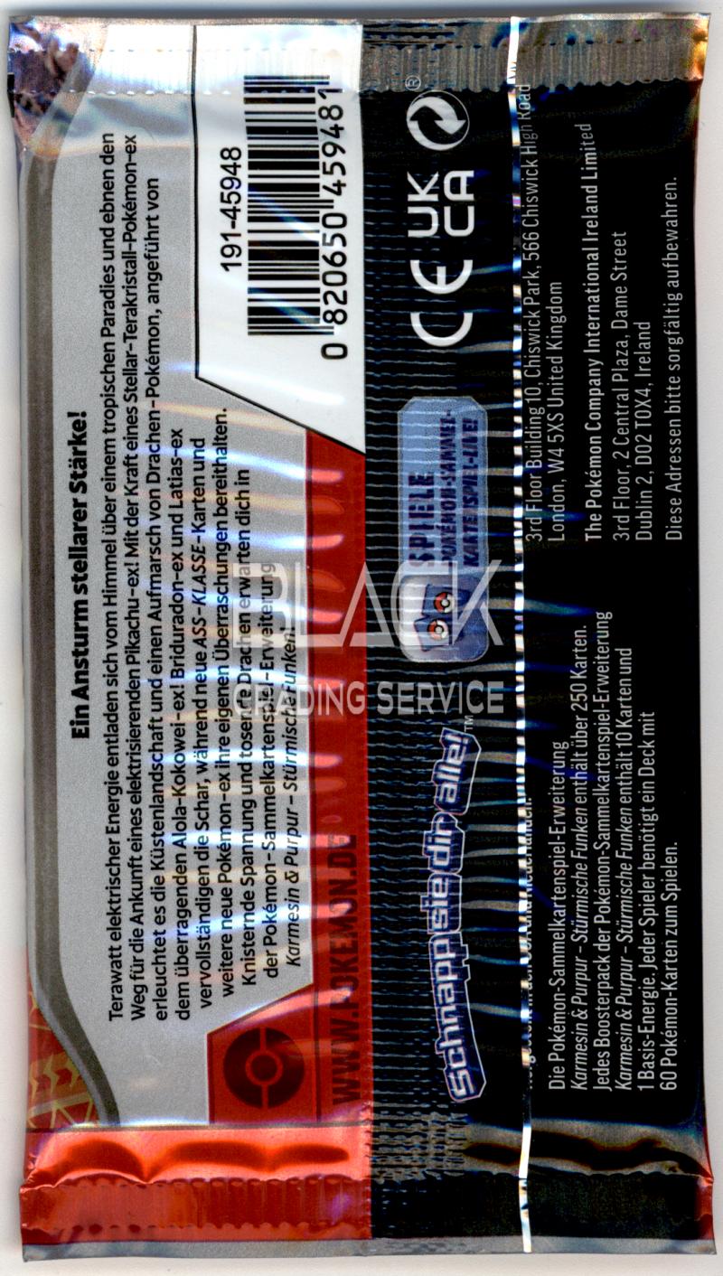 Back - Pokemon S&V GER Surging Sparks