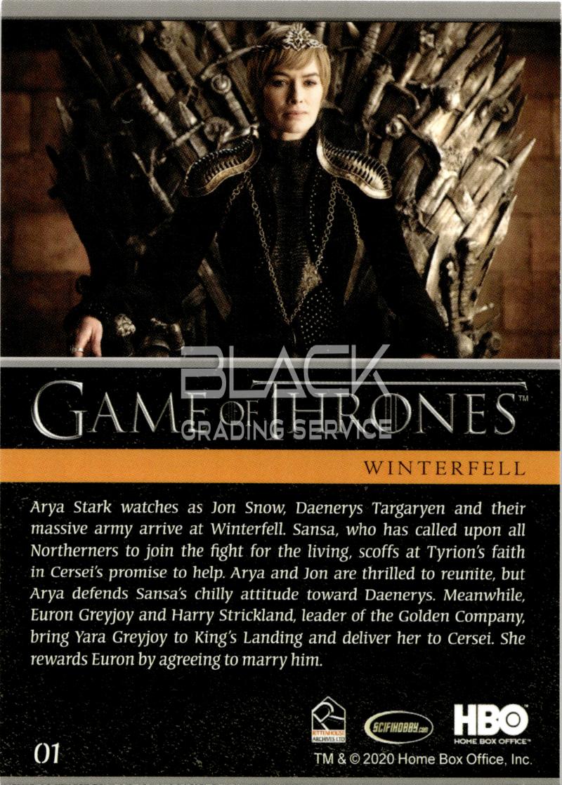 Back - Game of Thrones Season 8