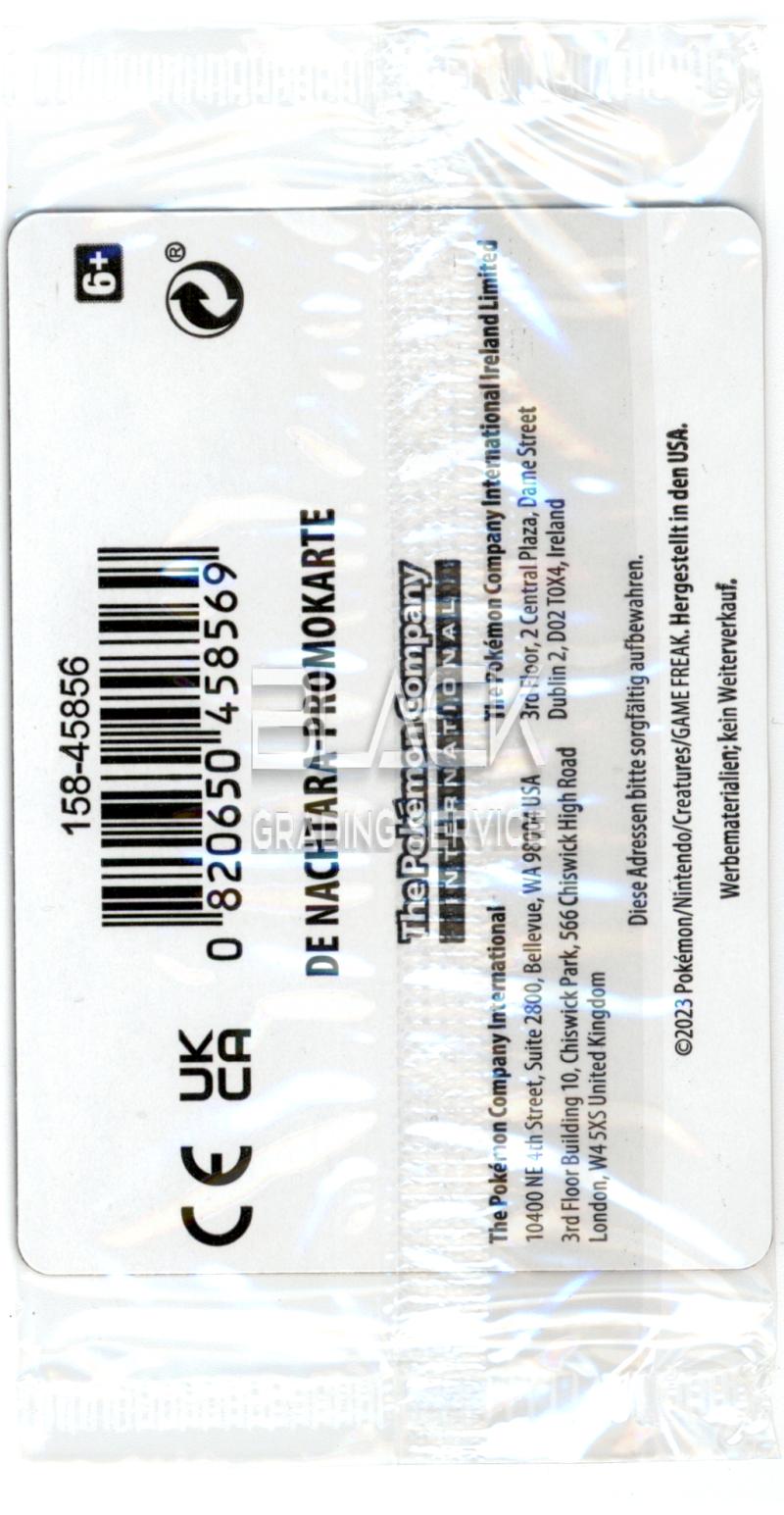 Back - Pokemon S&V GER Europe Promo Exclusive