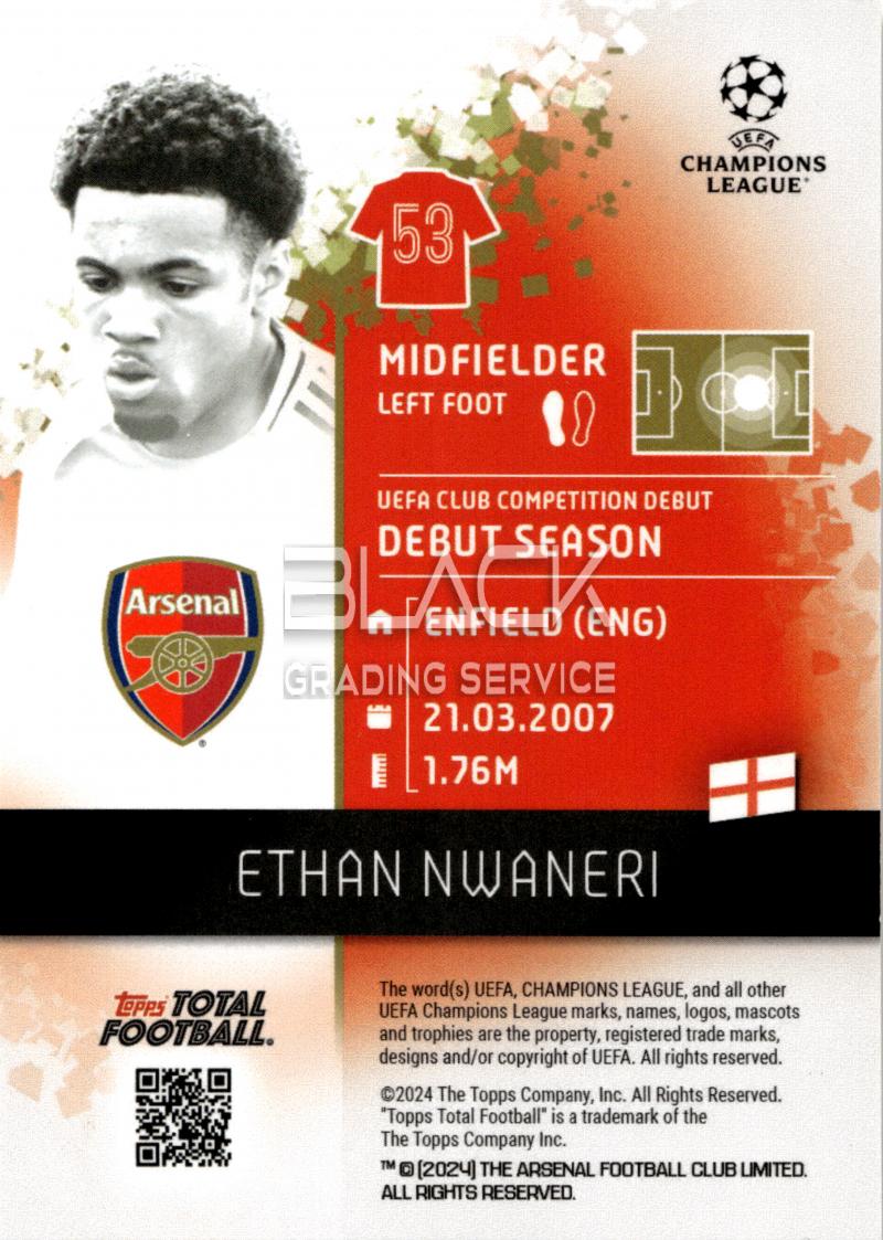 Back - Topps UCL Total Football