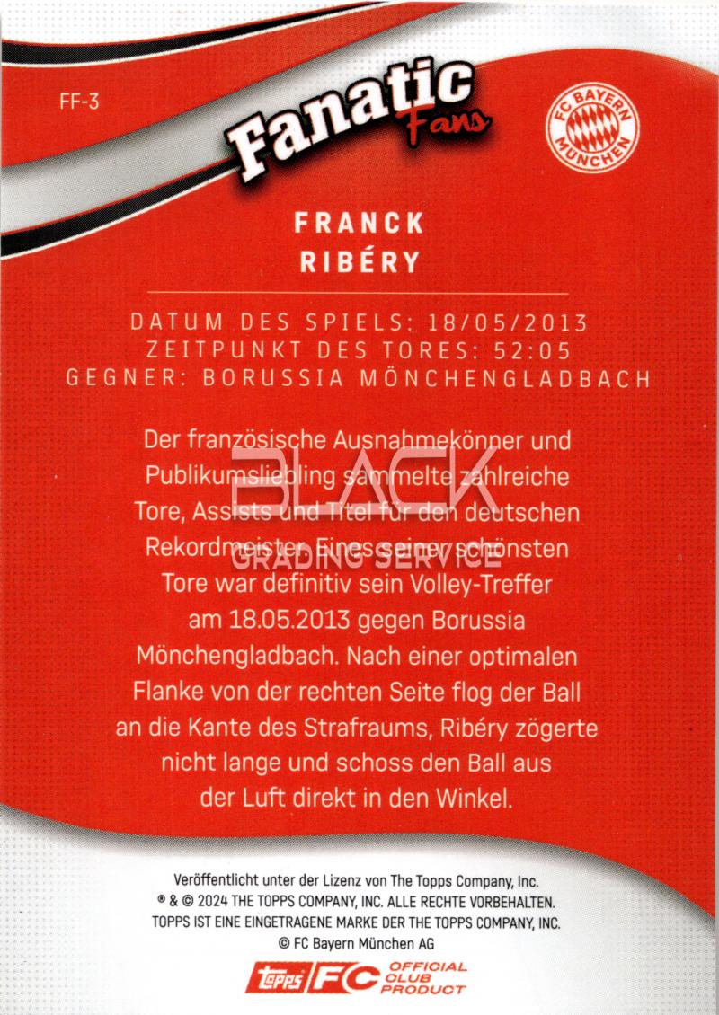 Back - Topps FAN SET FC Bayern München