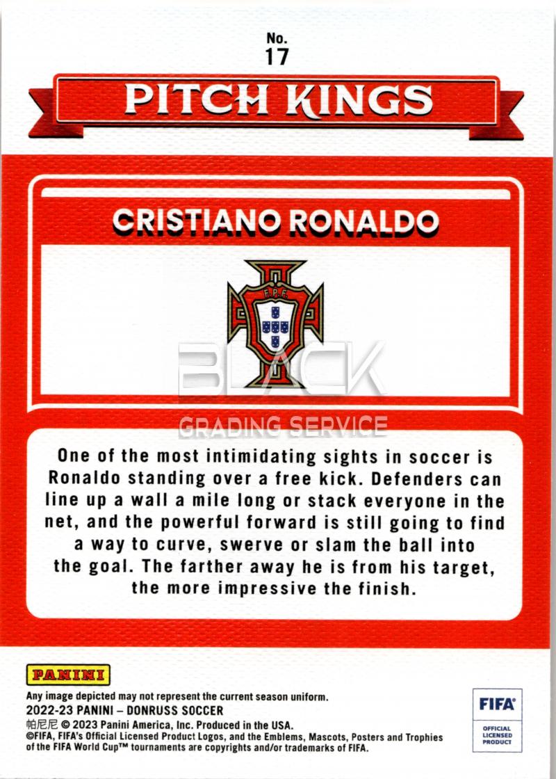 Back - Panini Donruss Soccer