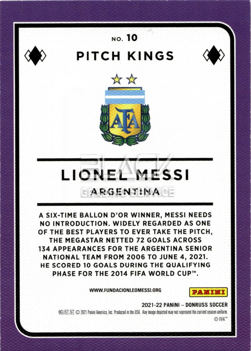 Back - Panini Donruss Soccer - Road to Qatar 2022