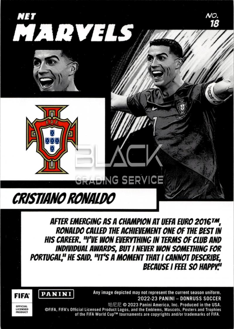 Back - Panini Donruss Soccer