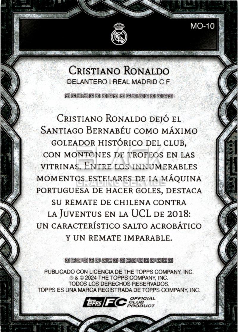 Back - Topps Real Madrid C.F. Fan Set