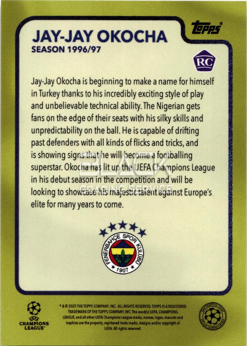 Back - Topps The Lost Rookie Cards