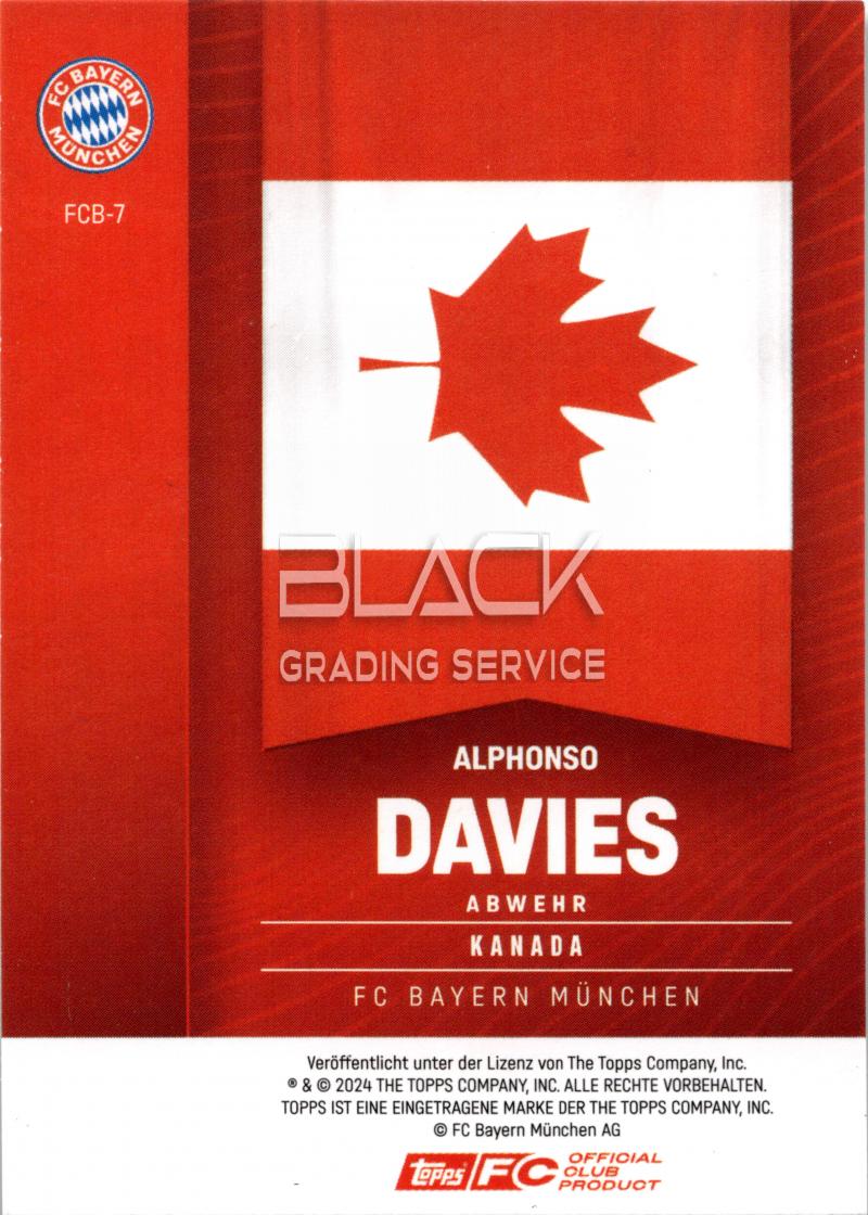 Back - Topps FC Bayern Team Set