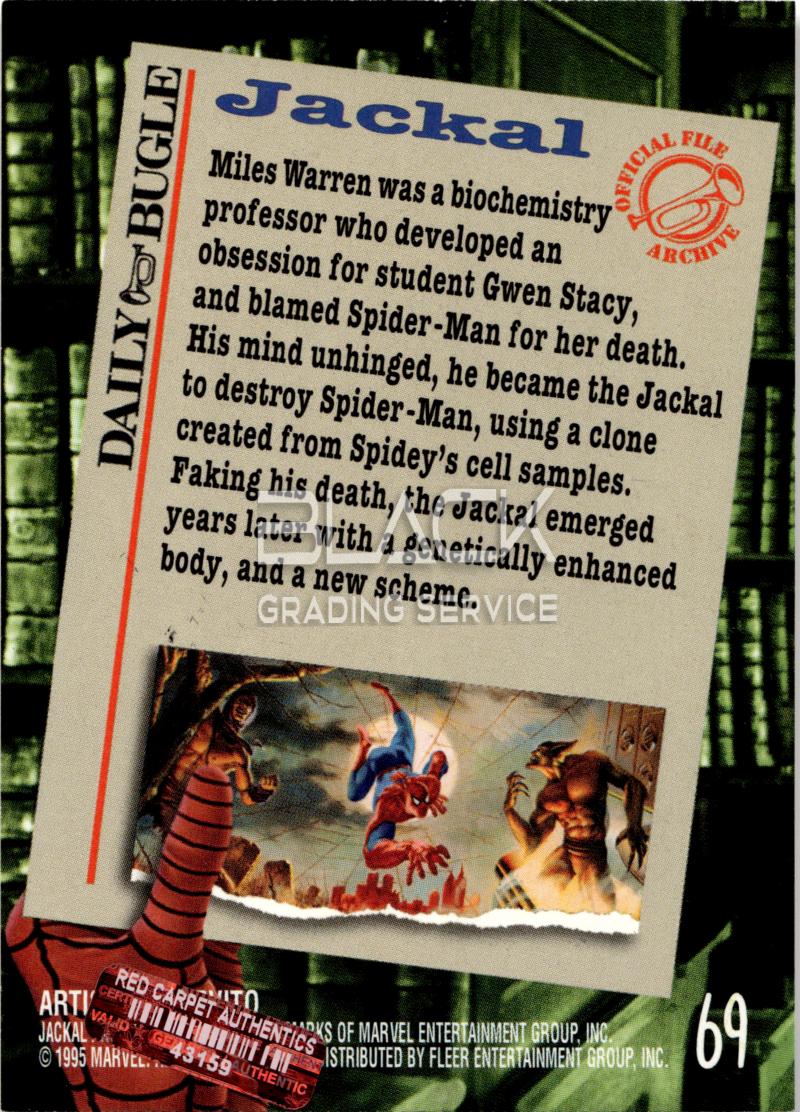 Back - Fleer Ultra Spider-Man