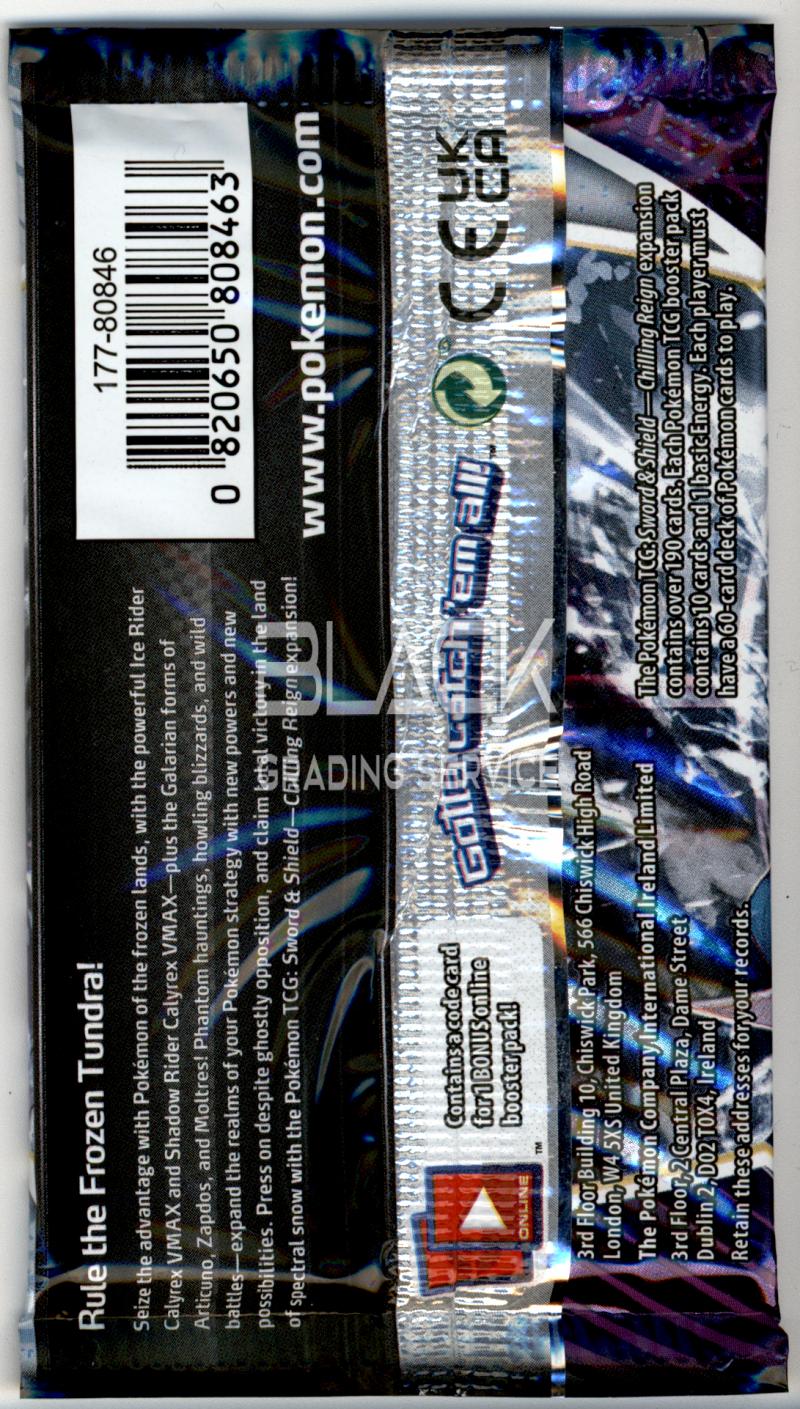 Back - Pokemon SWSH EN Chilling Reign