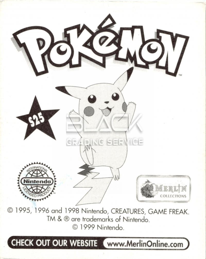 Back - Pokemon MERLIN COLLECTIONS