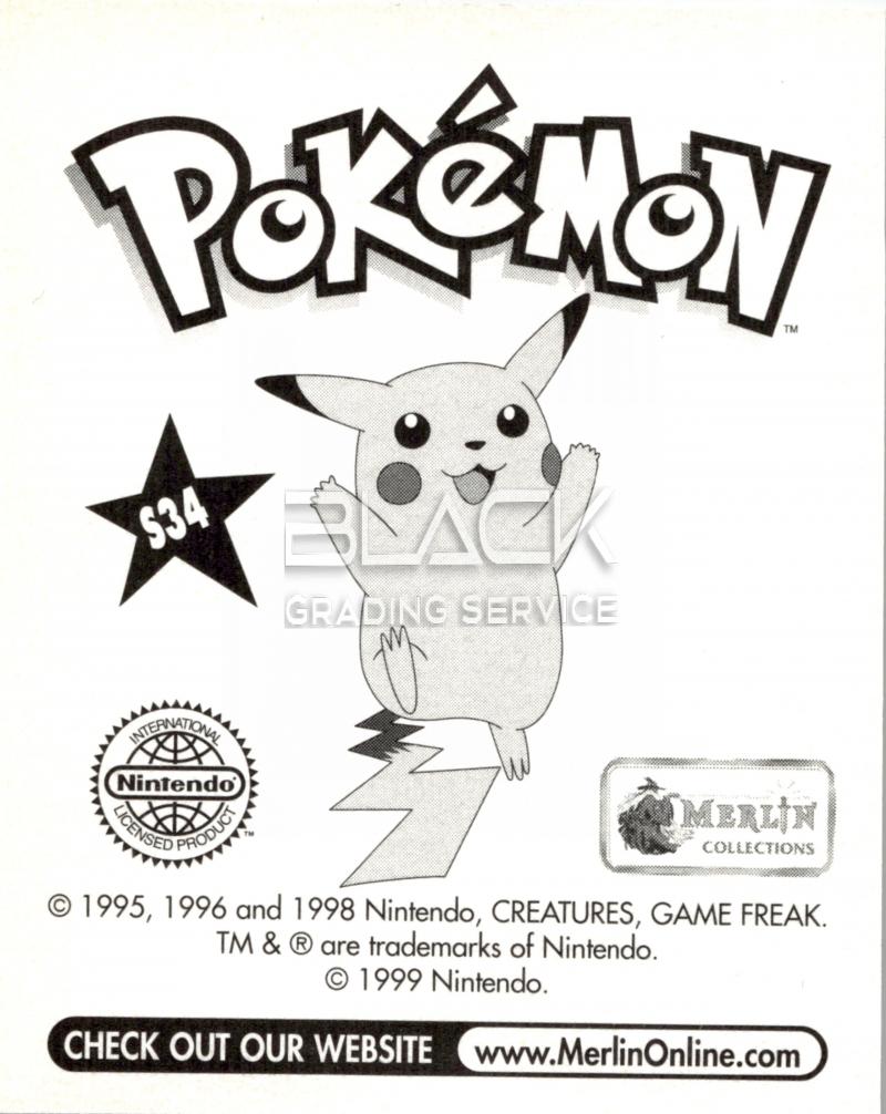 Back - Pokemon MERLIN COLLECTIONS