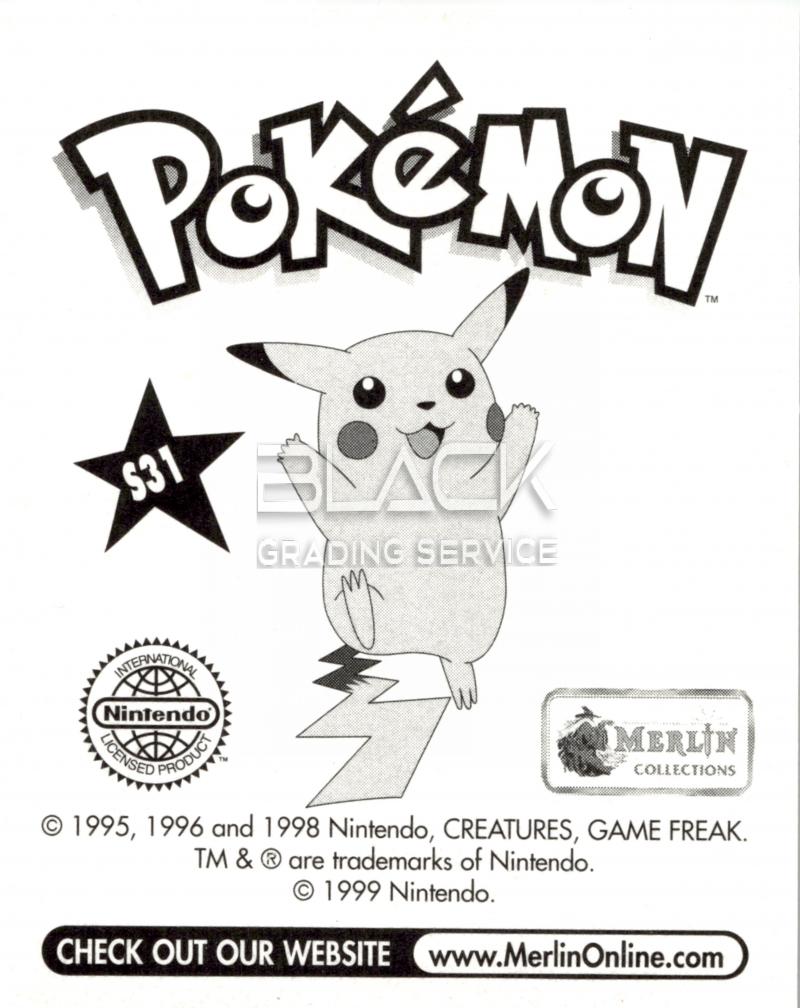 Back - Pokemon MERLIN COLLECTIONS