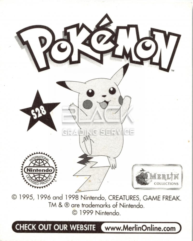 Back - Pokemon MERLIN COLLECTIONS