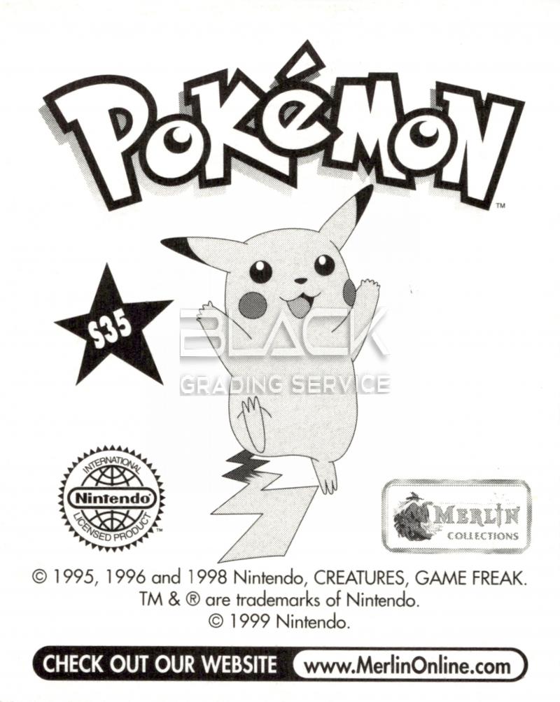 Back - Pokemon MERLIN COLLECTIONS