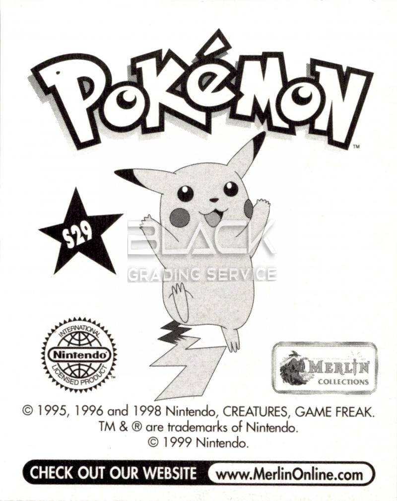 Back - Pokemon MERLIN COLLECTIONS