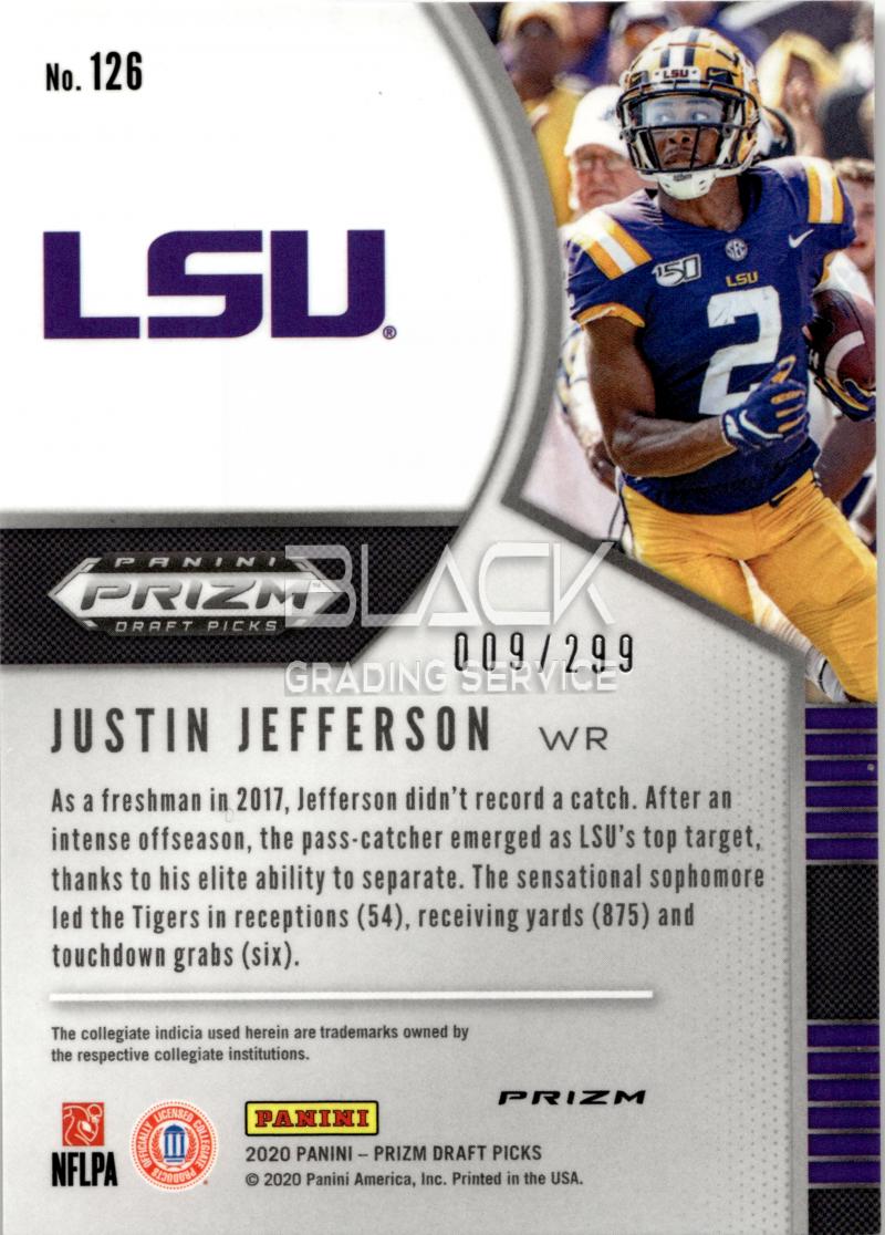 Back - Panini Prizm Draft Picks