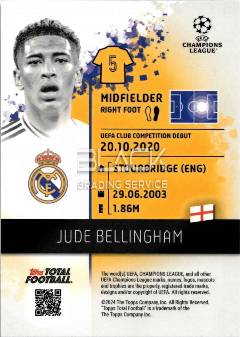 Back - Topps Total Football