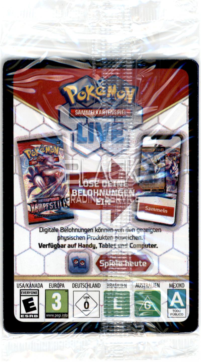 Back - Pokemon SWSH GER Sword & Shield Promo