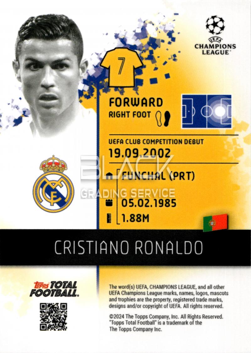 Back - Topps Total Football