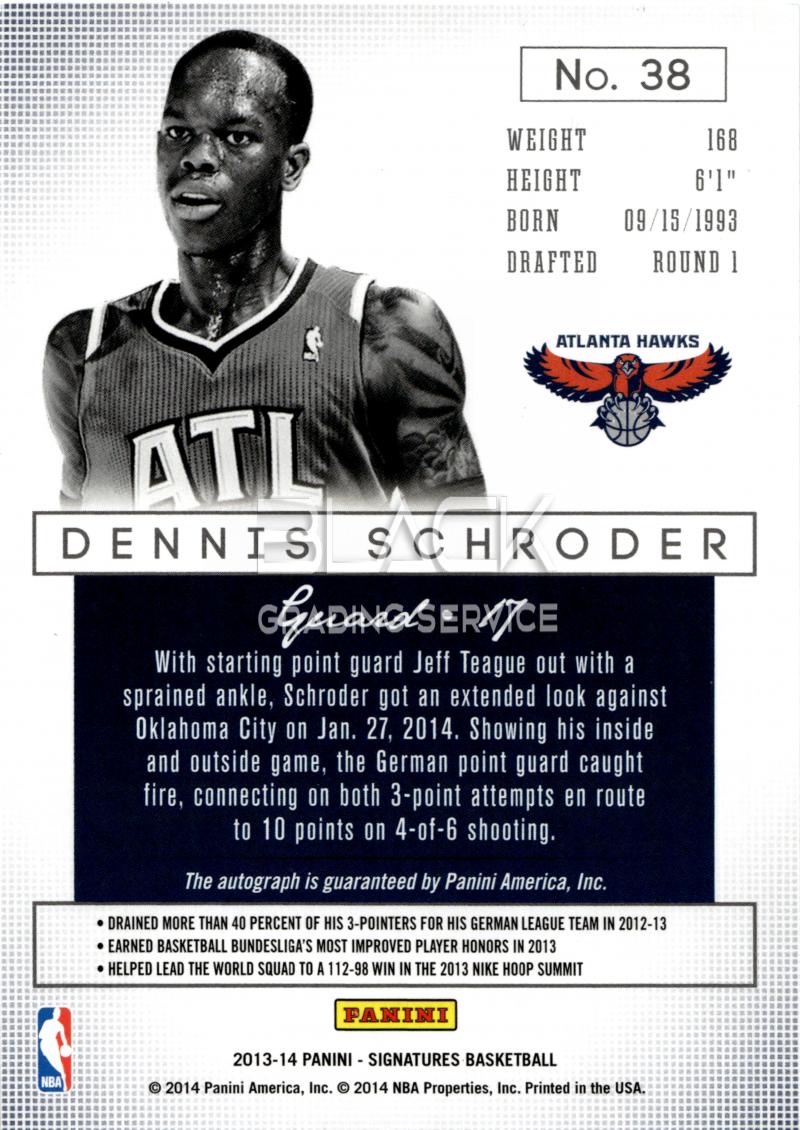 Back - Panini Signatures