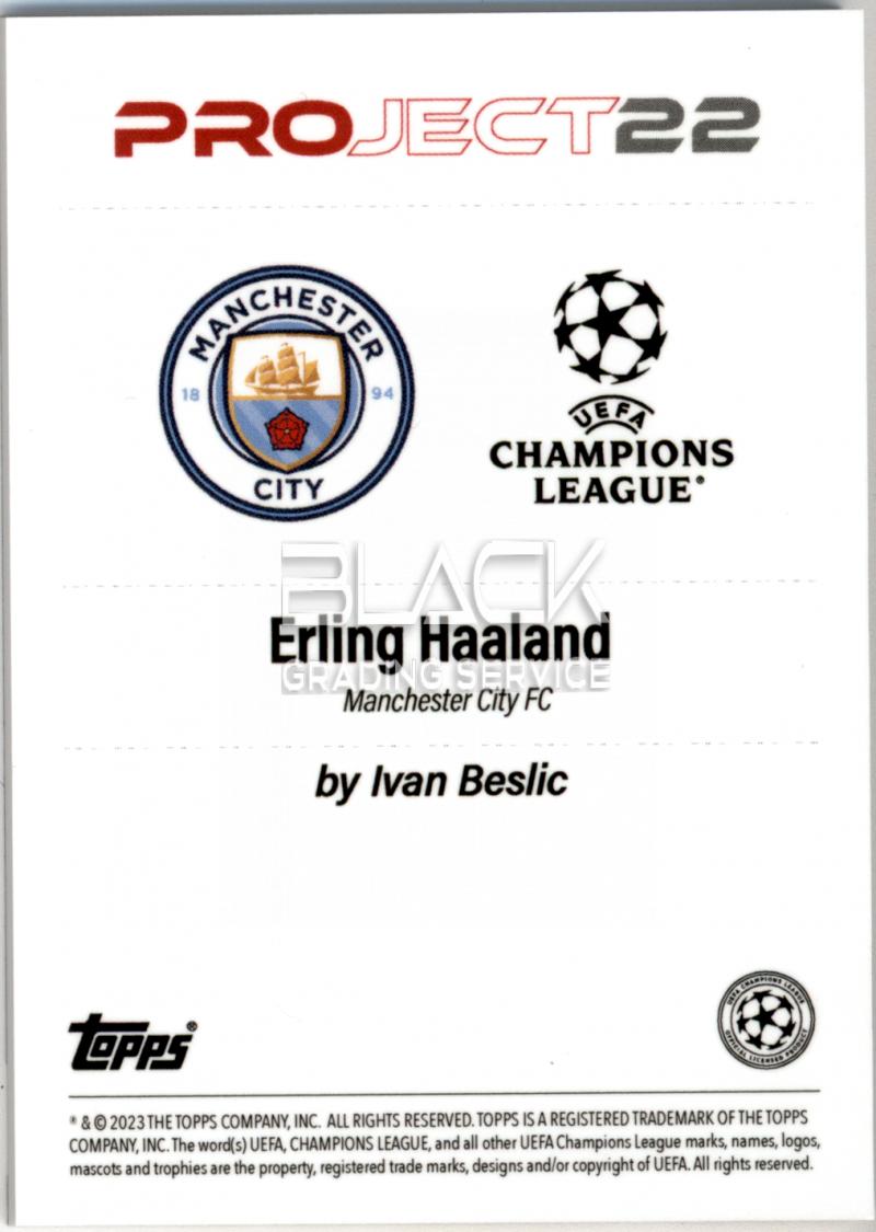 Back - Topps PROJECT22 BY IVAN BESLIC