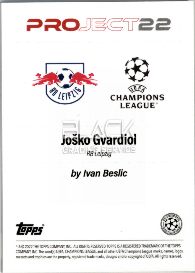 Back - Topps PROJECT22 BY IVAN BESLIC