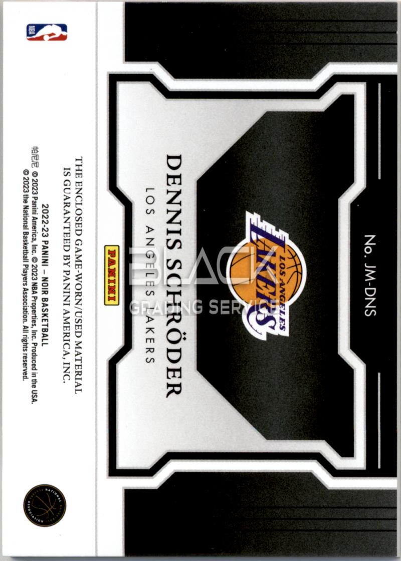 Back - Panini Noir Basketball