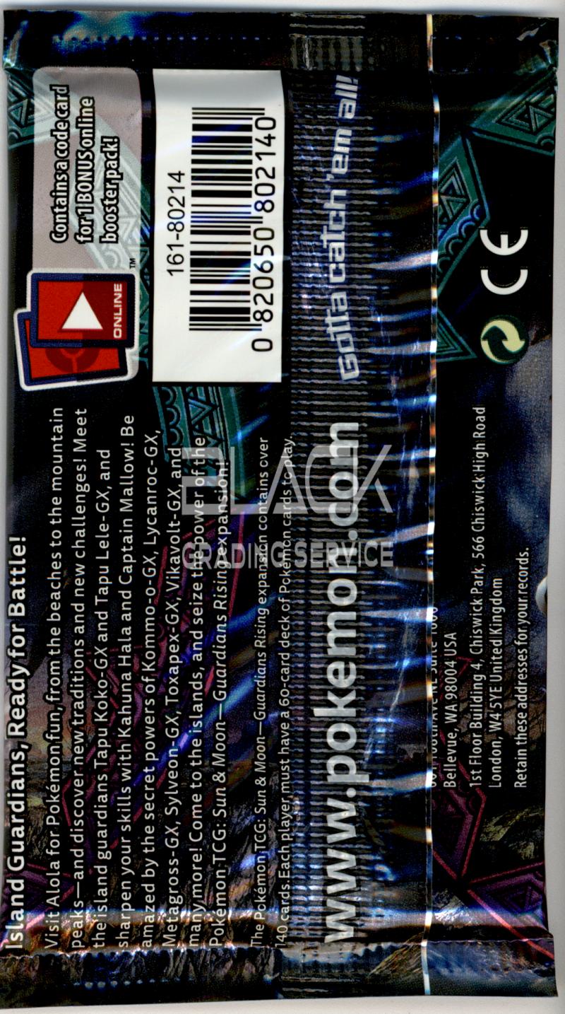 Back - Pokemon S&M EN Guardians Rising