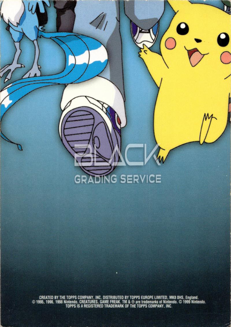 Back - Topps Pokemon GER TV Animation Edition