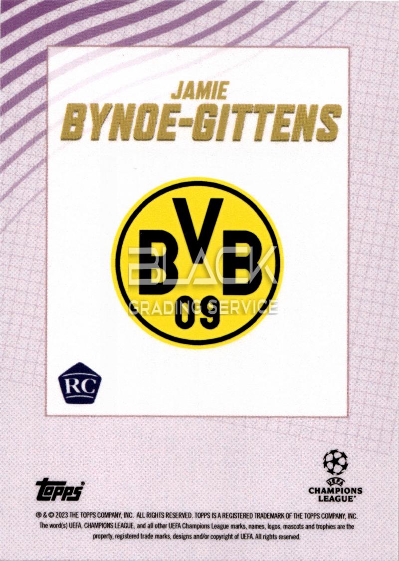 Back - Topps UCC GOLD