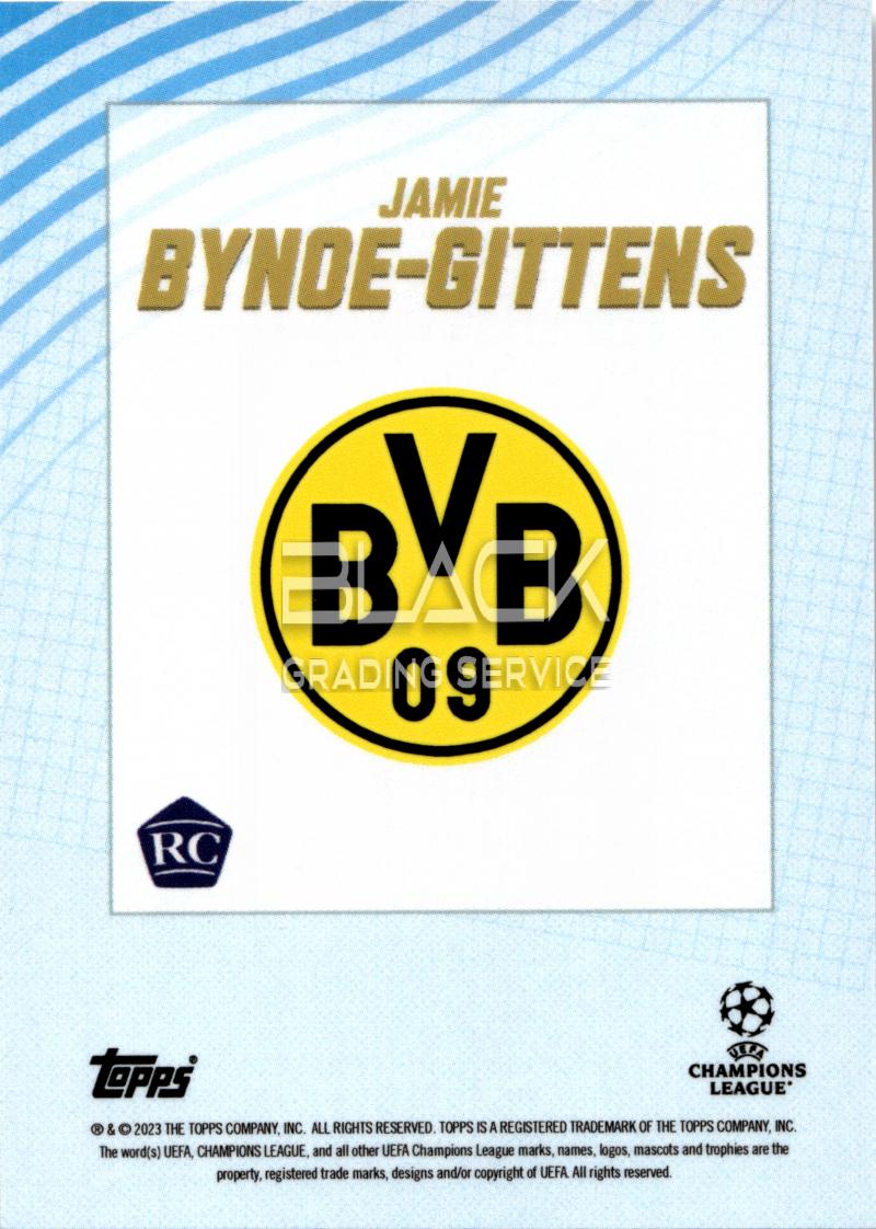 Back - Topps UCC GOLD