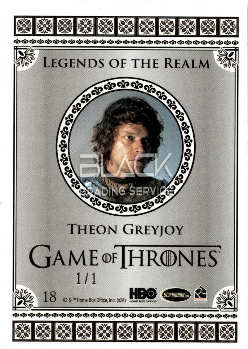 Back - Game of Thrones Legends of the Realm