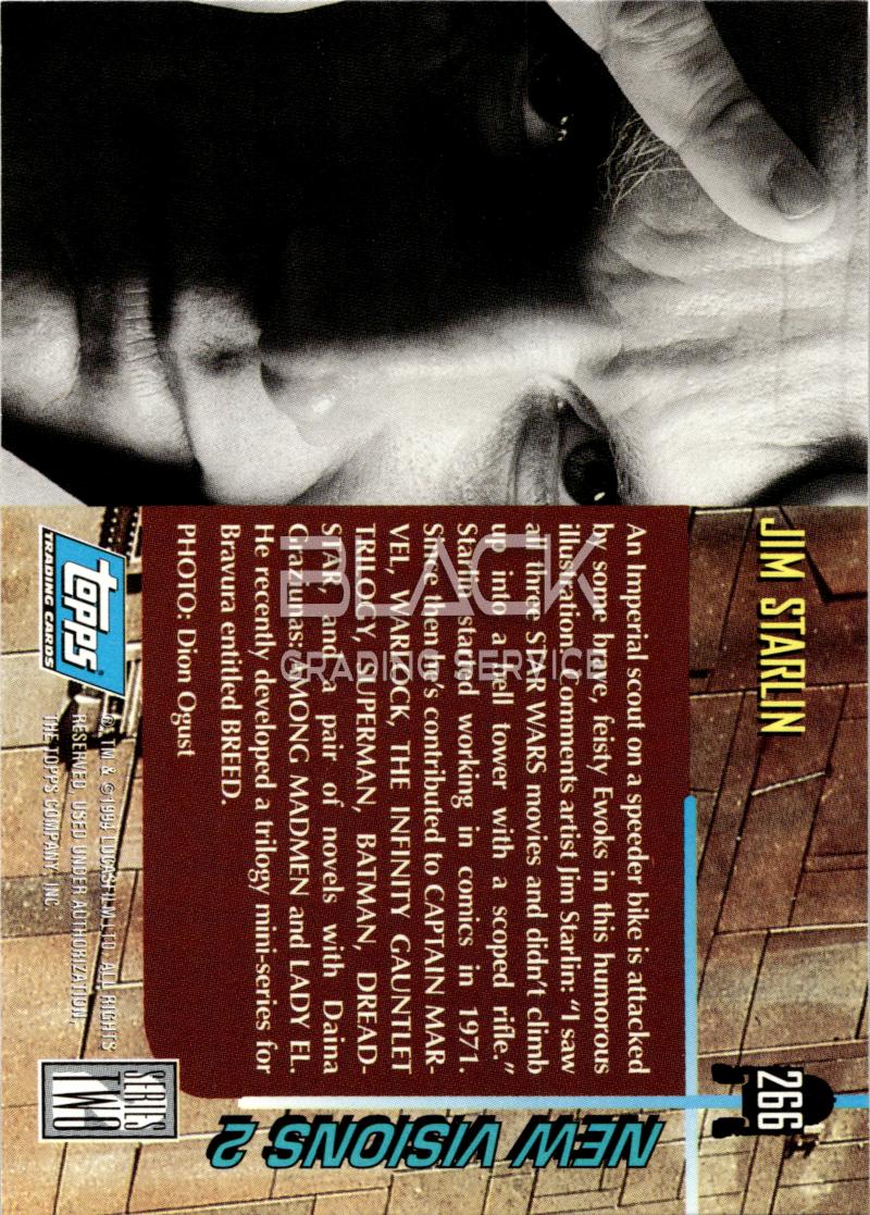 Back - Topps Star Wars Galaxy Series 2