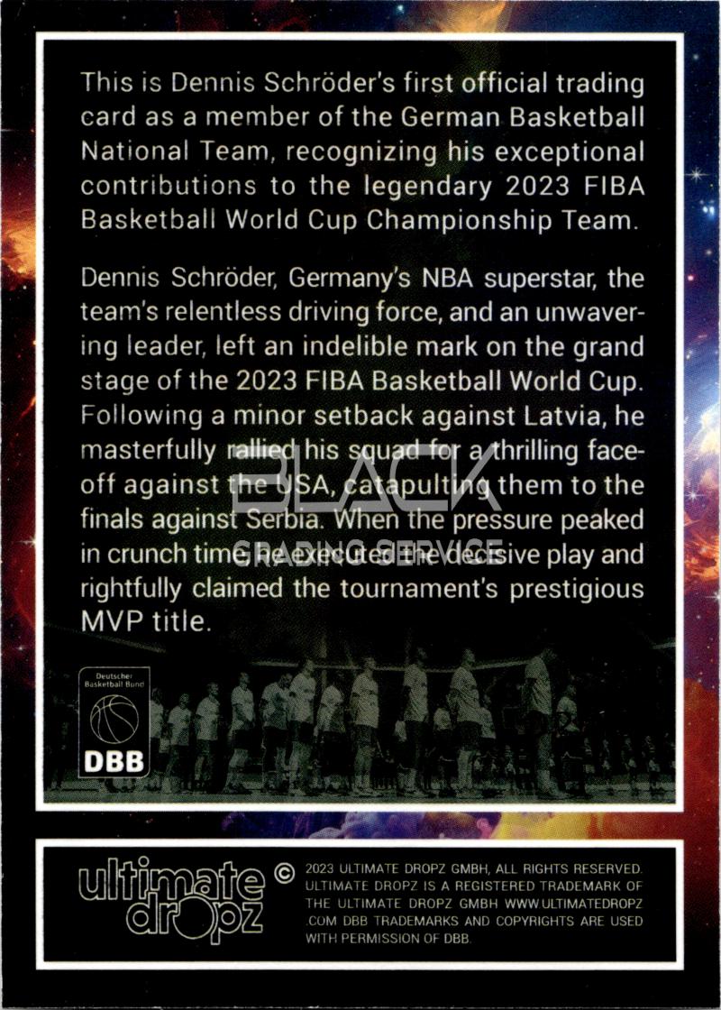 Back - DBB Ultimate Dropz World Champion Edition