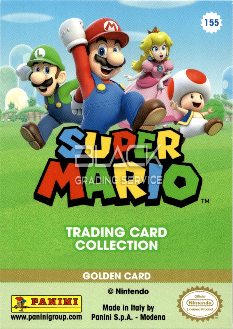 Back - Panini Super Mario Trading Card Collection