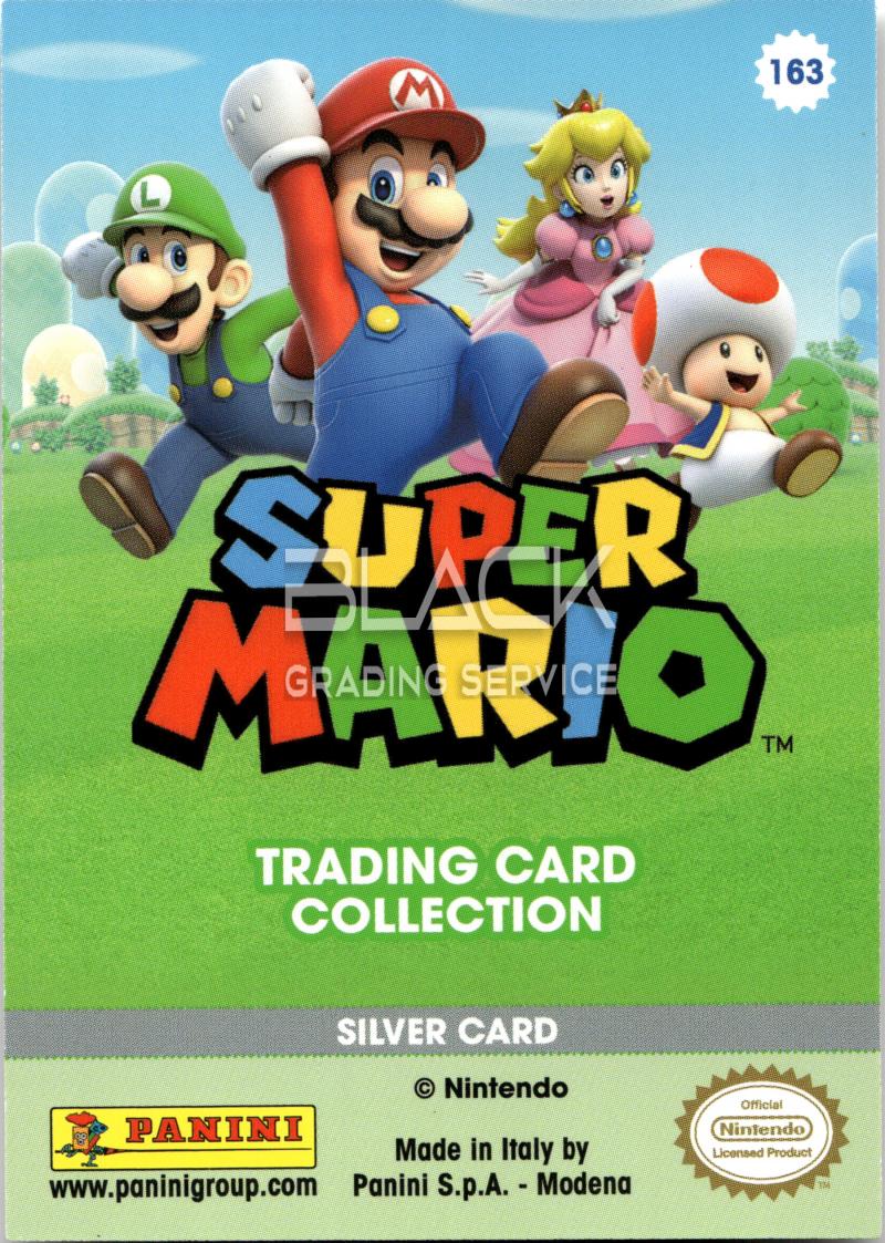 Back - Panini Super Mario Trading Card Collection