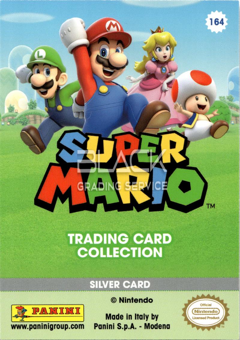 Back - Panini Super Mario Trading Card Collection