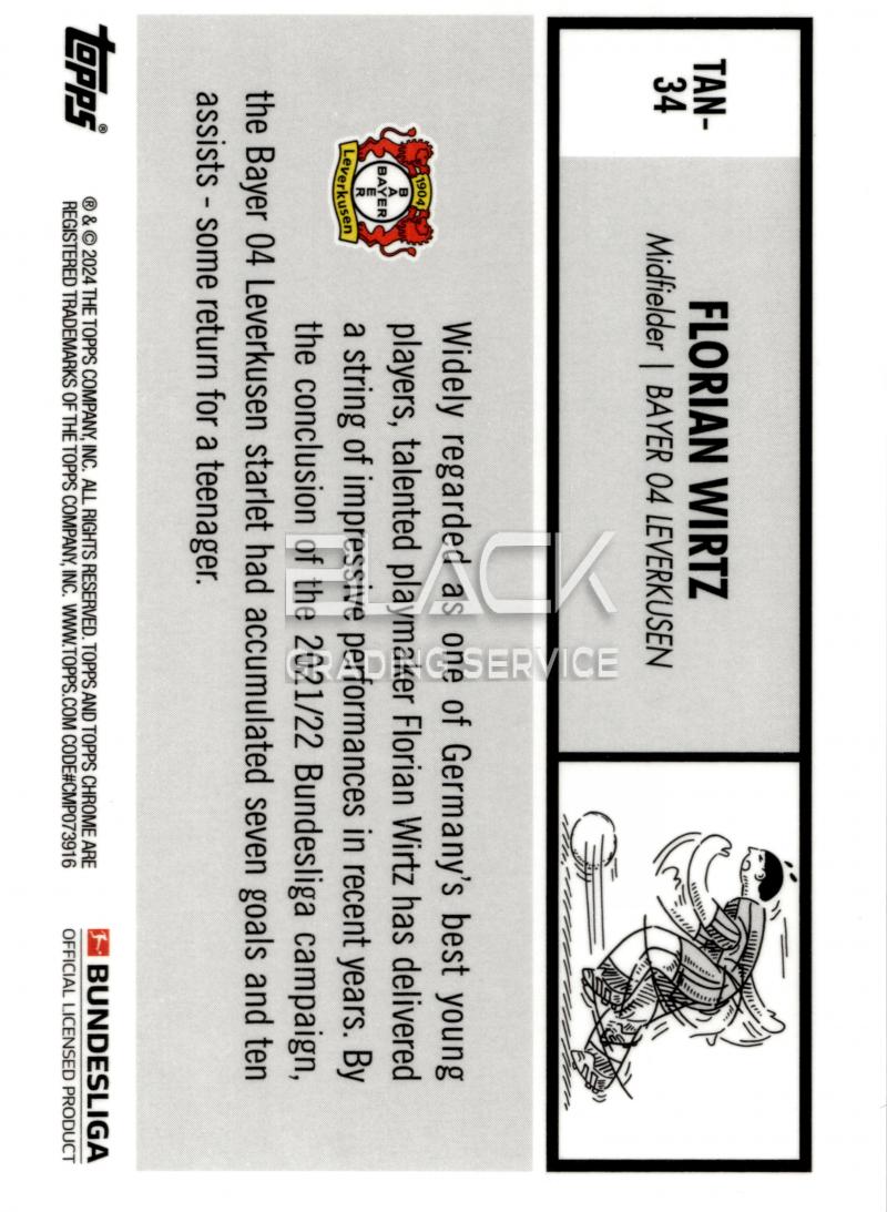 Back - Topps Chrome Bundesliga