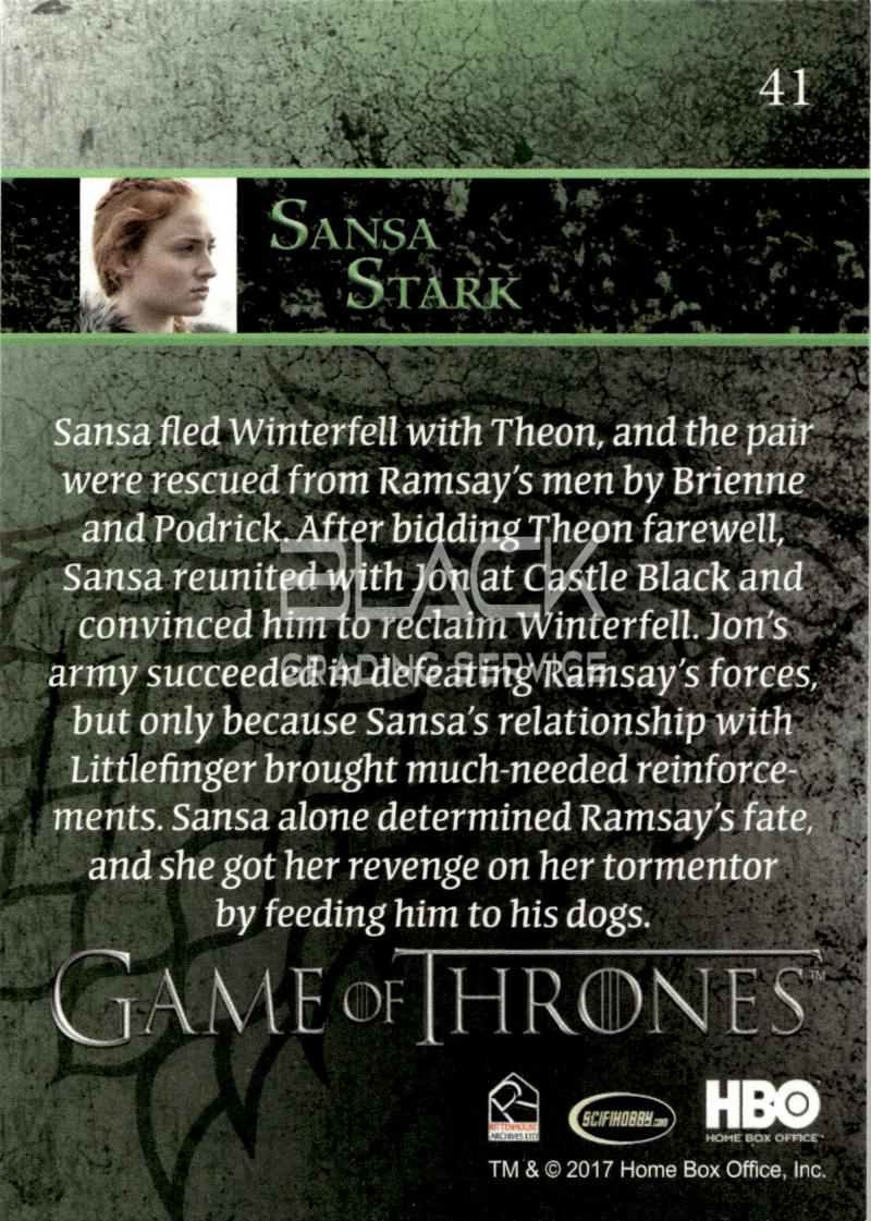 Back - Game of Thrones Season 6