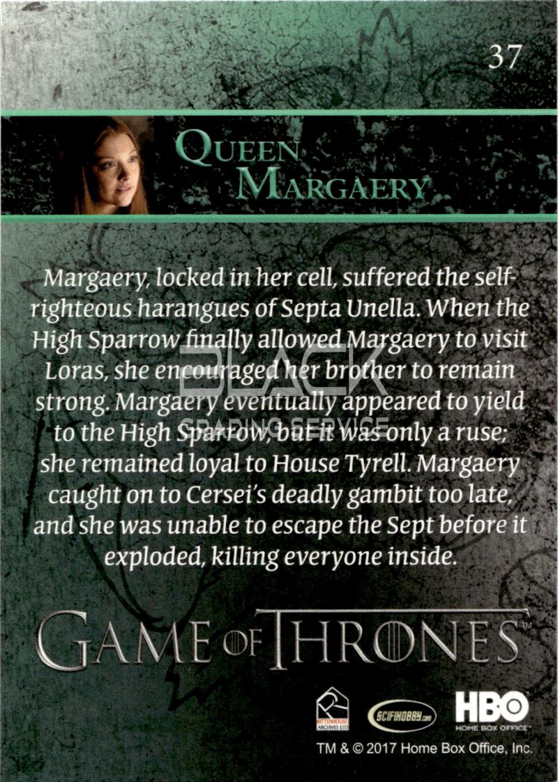 Back - Game of Thrones Season 6