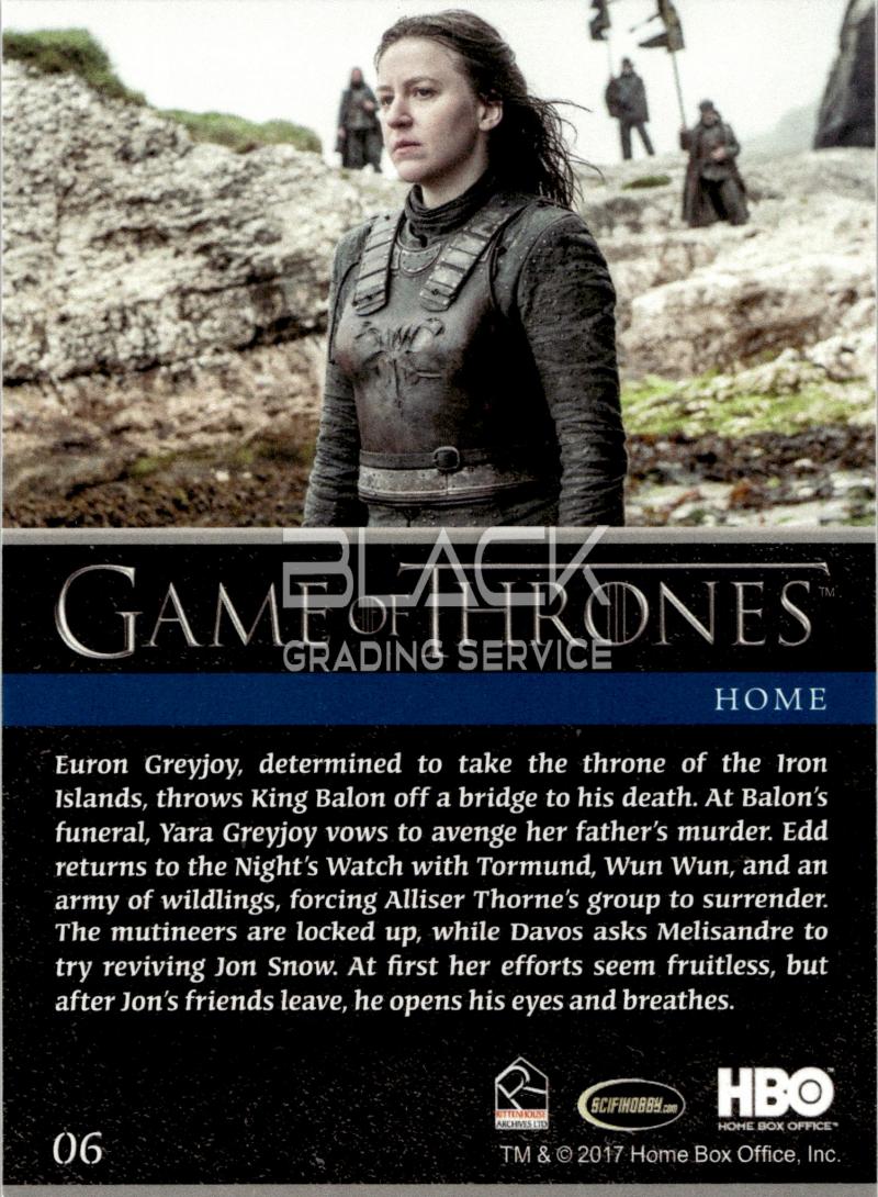 Back - Game of Thrones Season 6