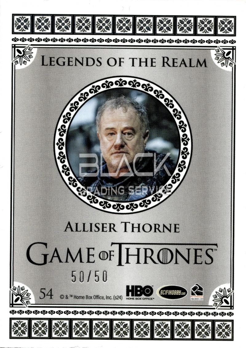 Back - Game of Thrones Legends of the Realm