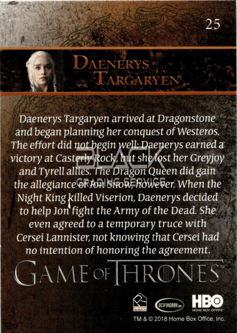 Back - Game of Thrones Season 7