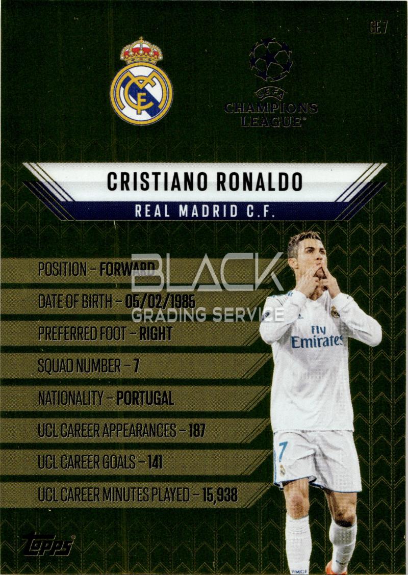 Back - Topps UCC Match Attax