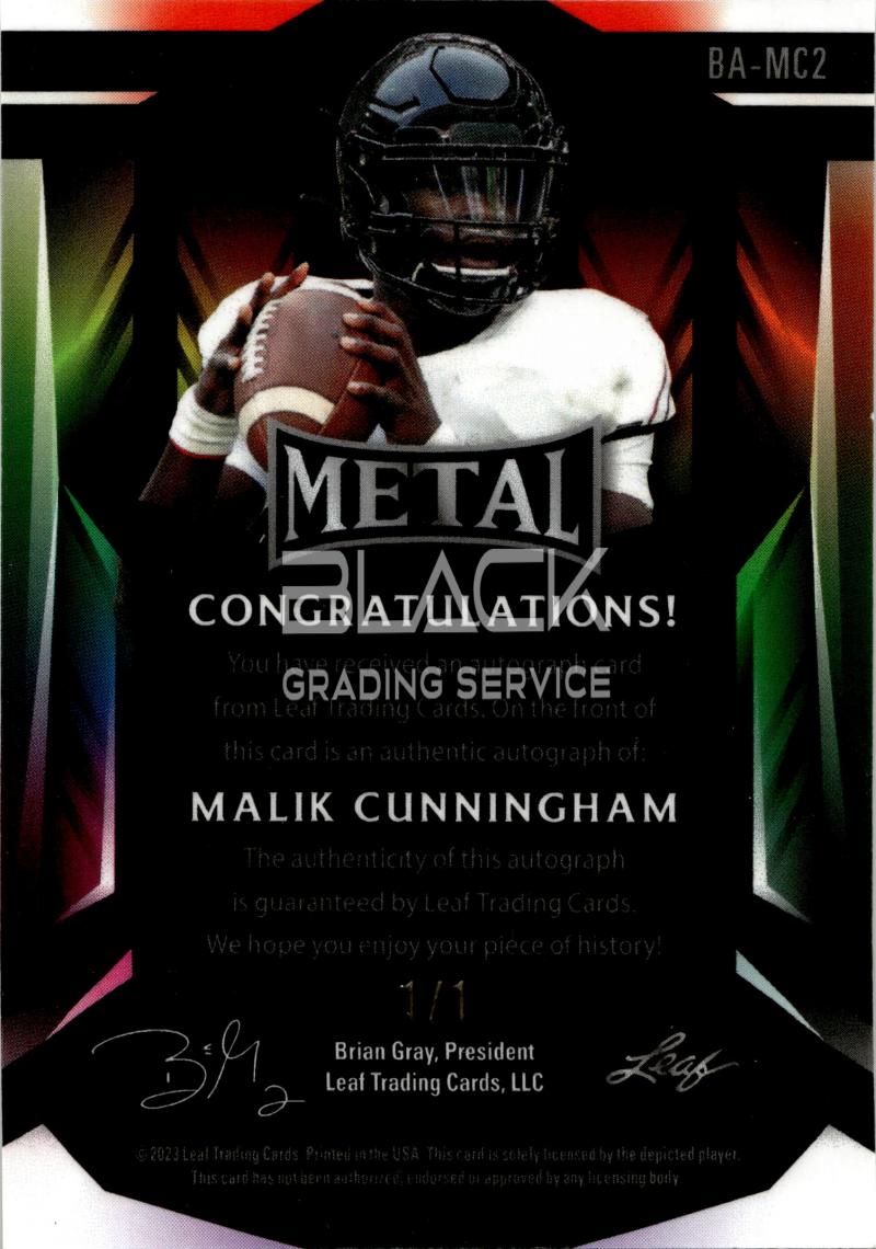 Back - Leaf Metal Football