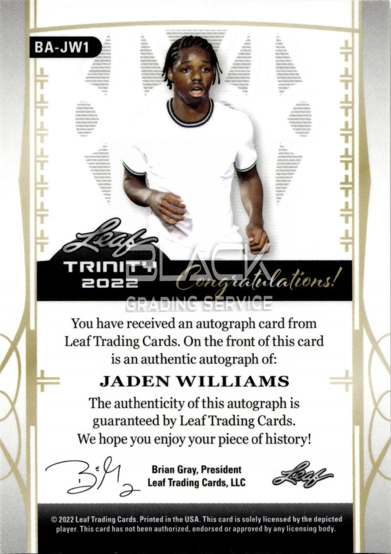 Back - Leaf Trinity Football